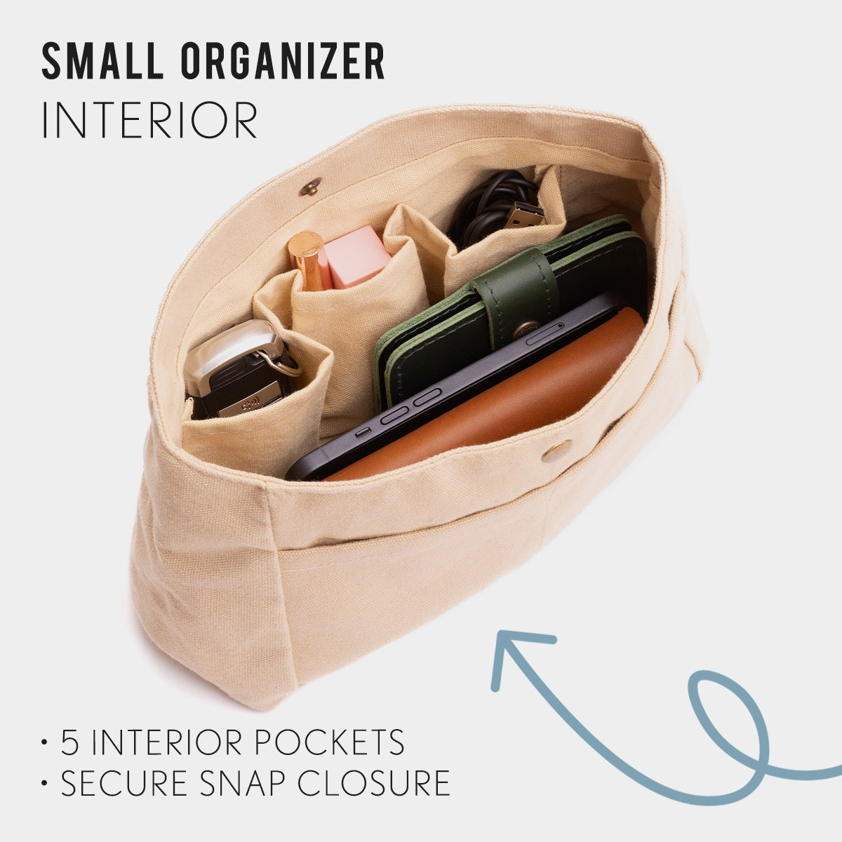 Canvas Purse Organizer - Image 106