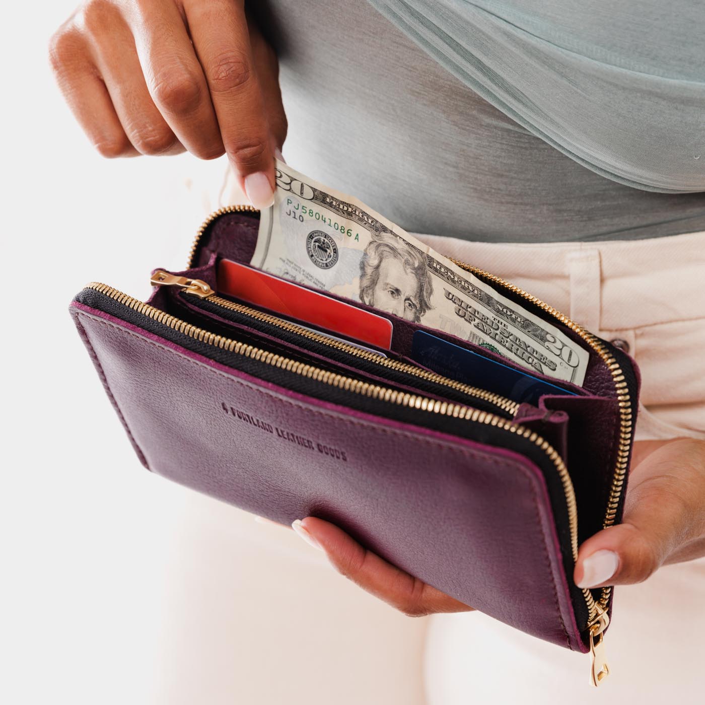 Accordion Zip Wallet - Image 57