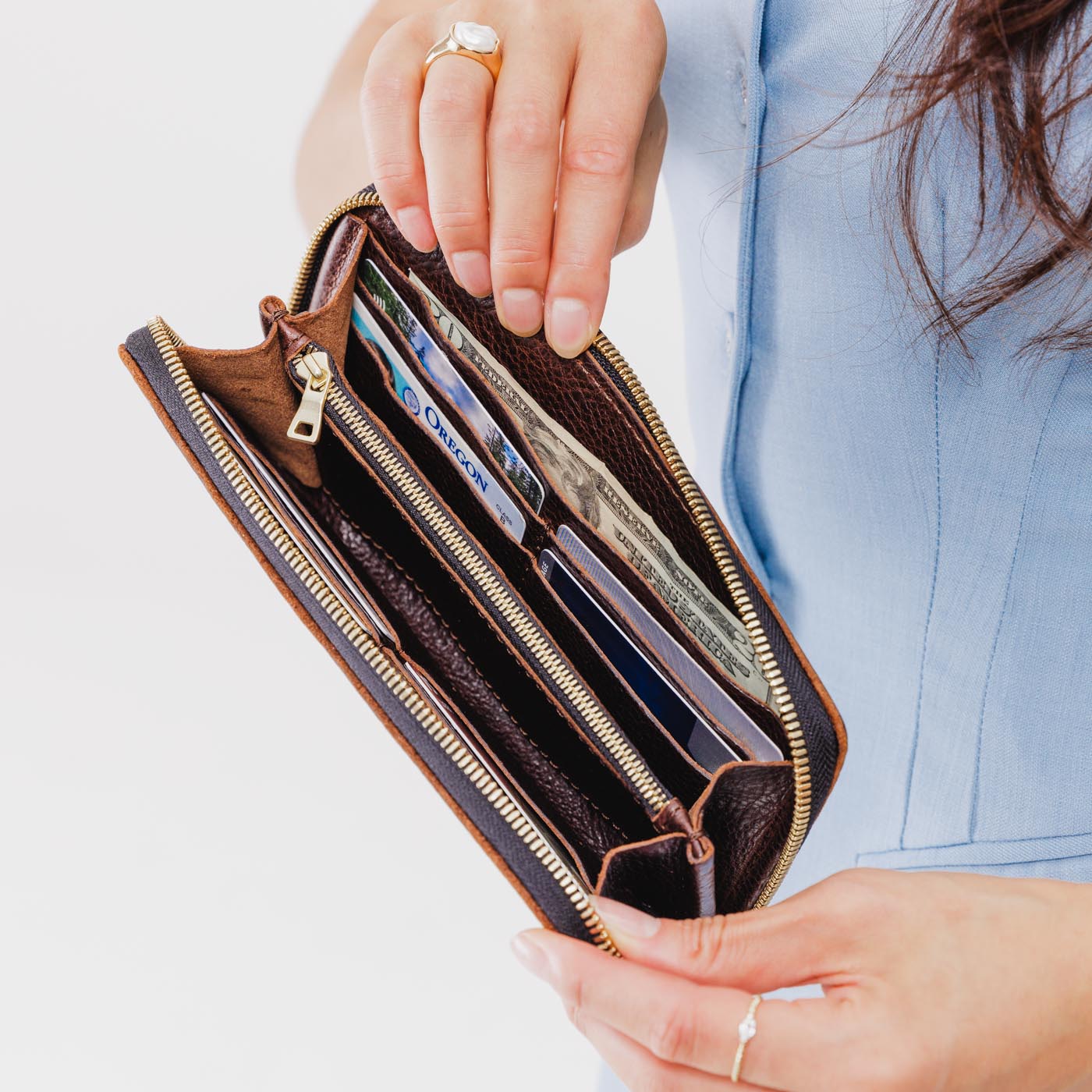 Accordion Zip Wallet - Image 40