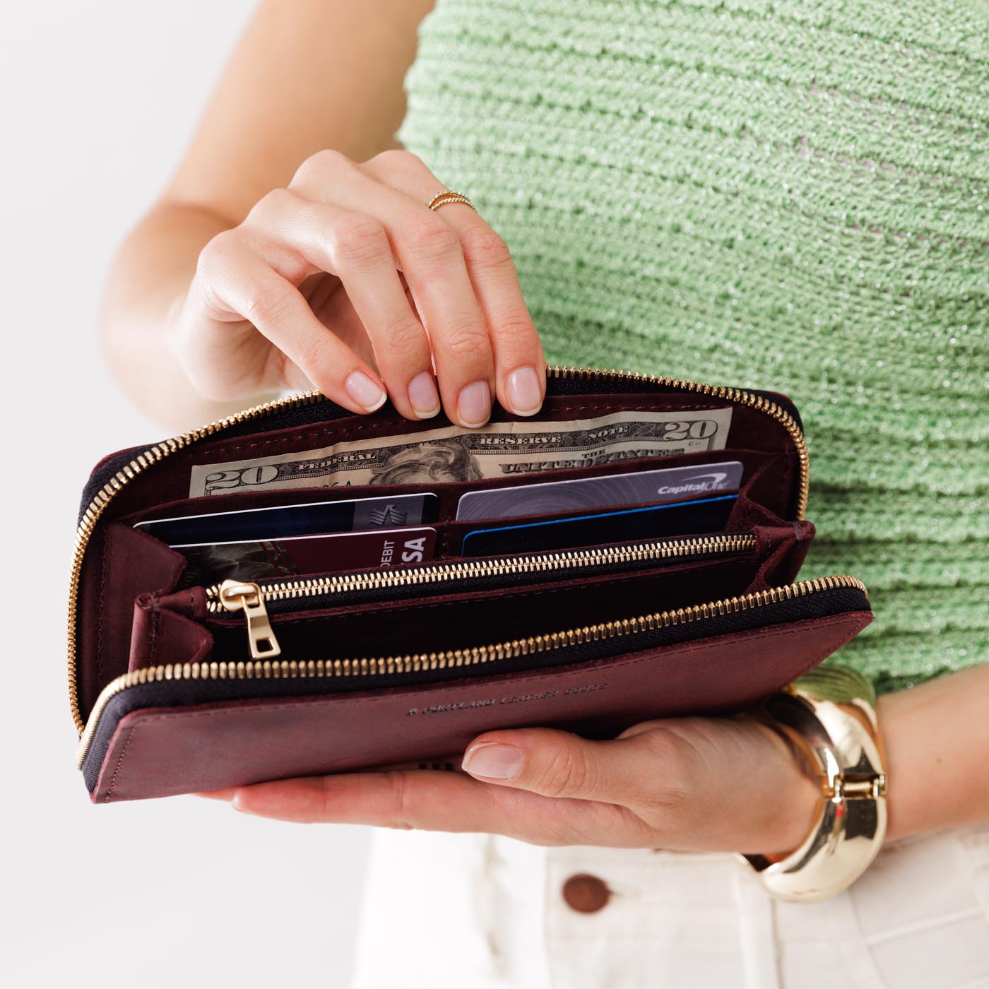 Accordion Zip Wallet - Image 28