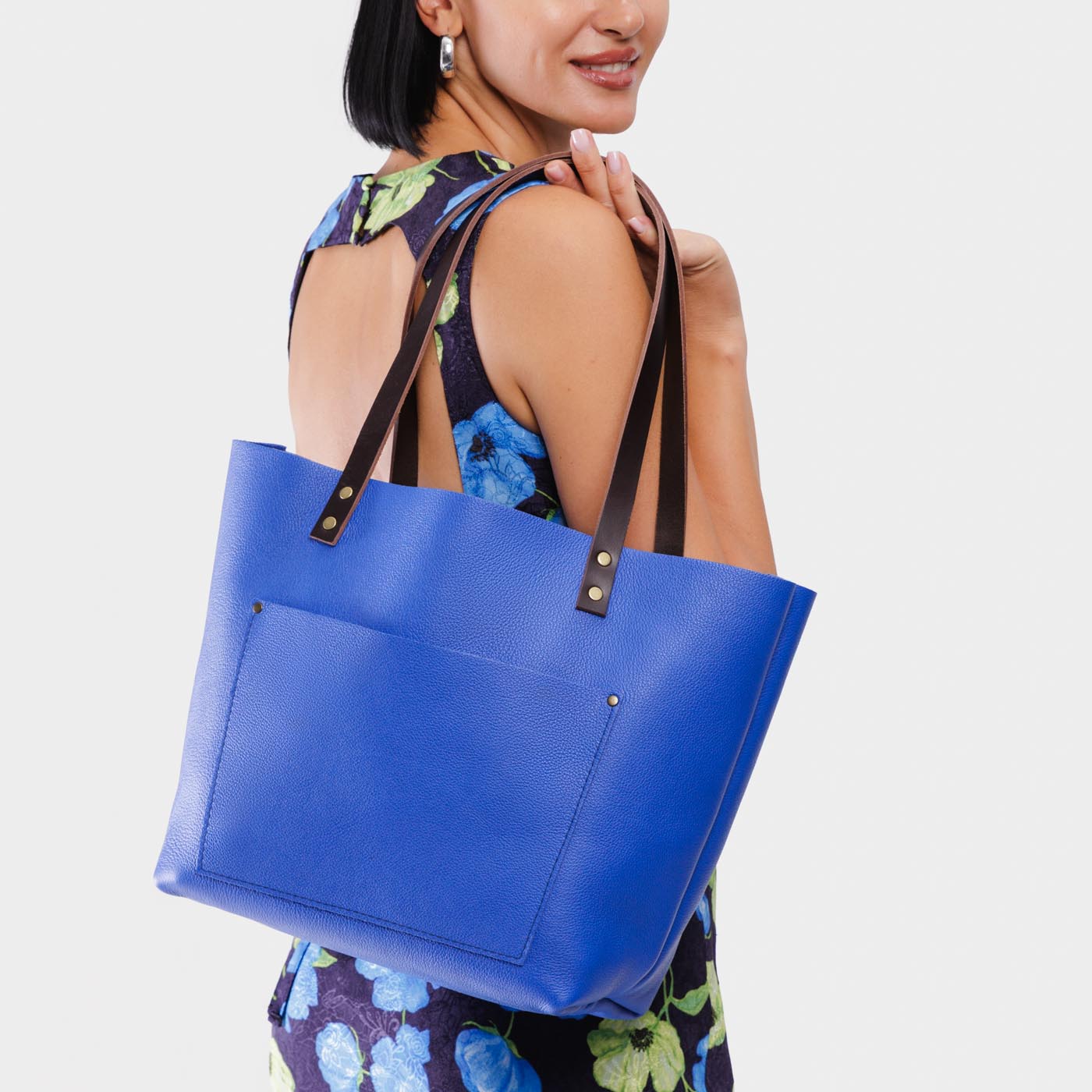 Leather Tote Bag - Image 99