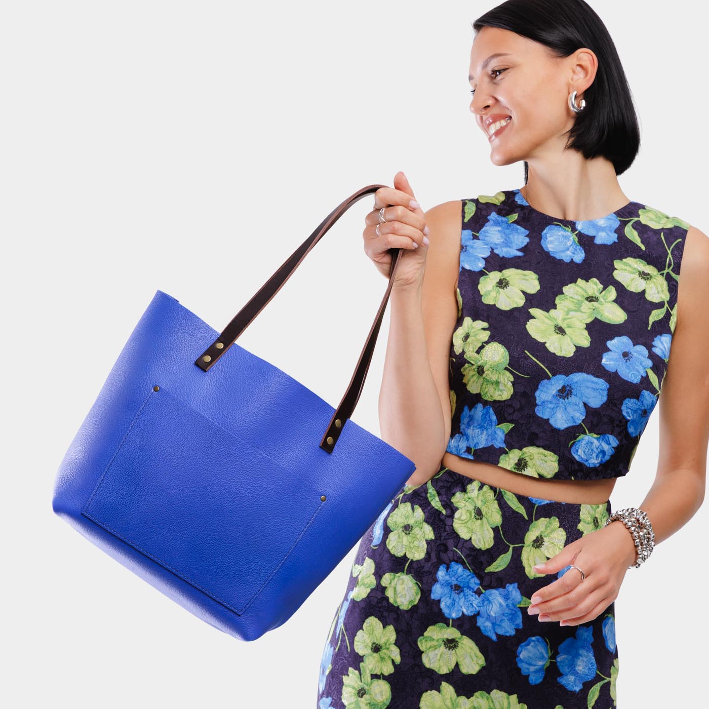 Leather Tote Bag - Image 101