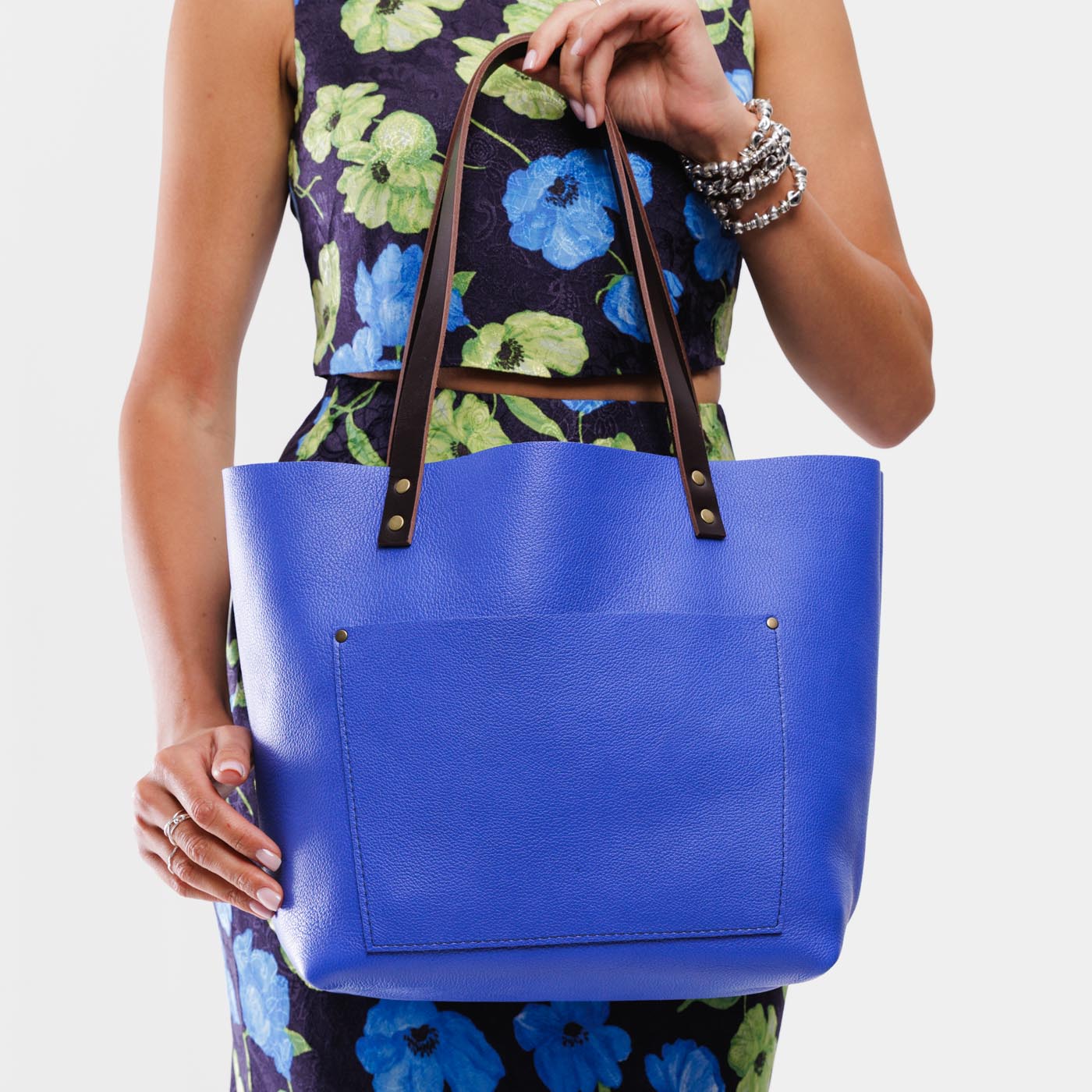 Leather Tote Bag - Image 100