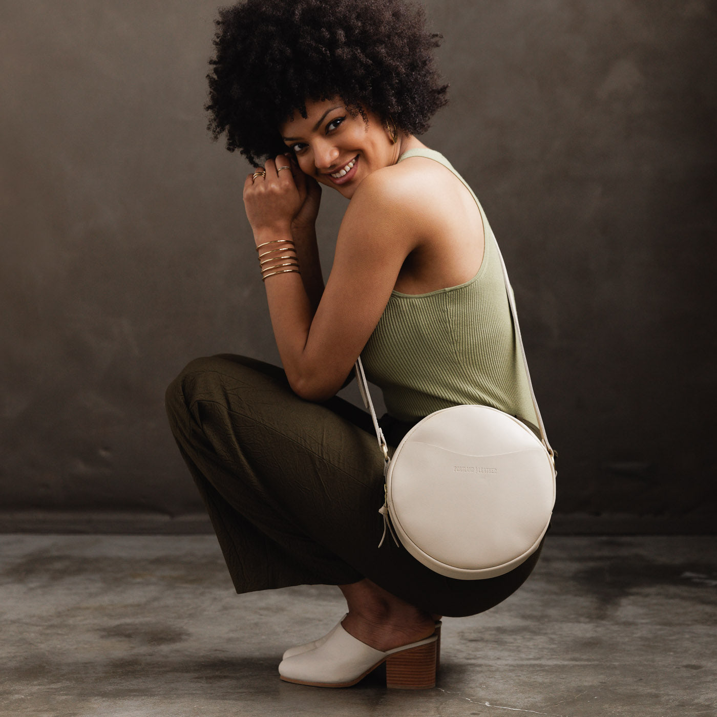 'Almost Perfect' Circle Crossbody - Image 131