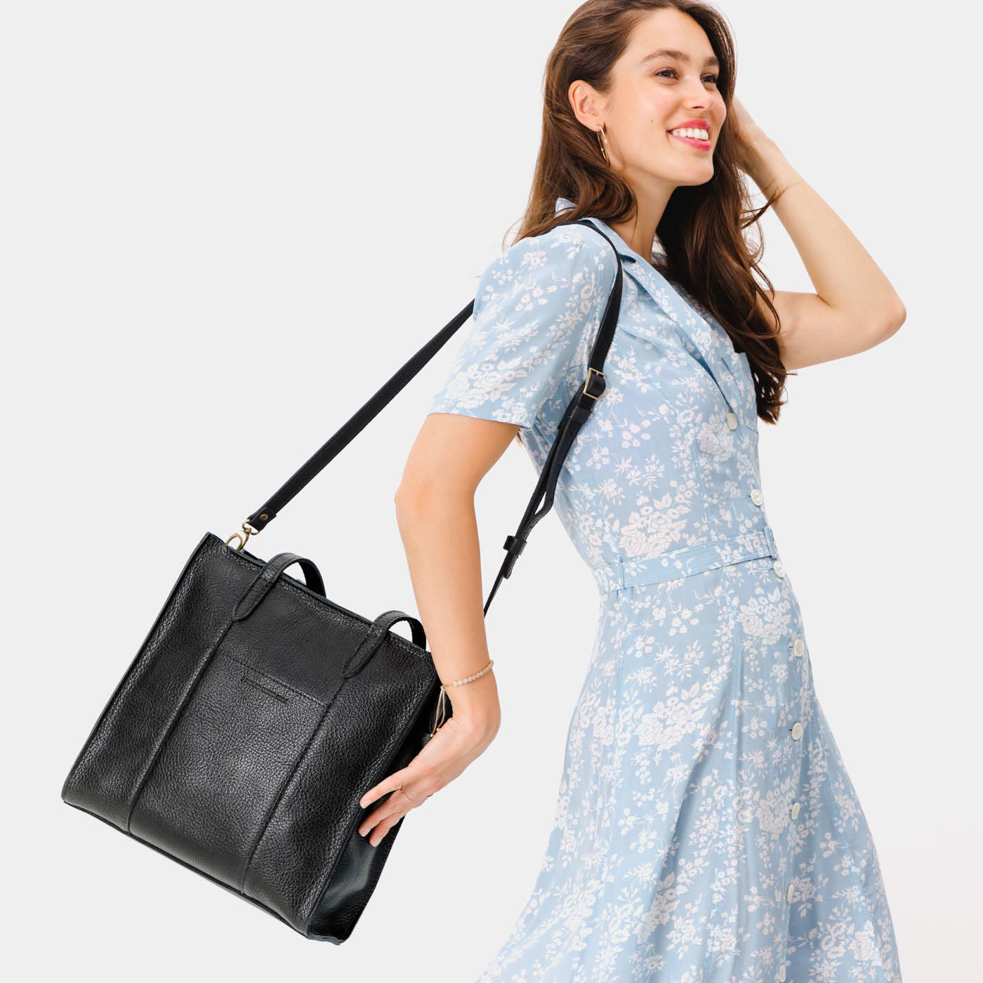 Large Lola Zipper Crossbody Tote - Image 55