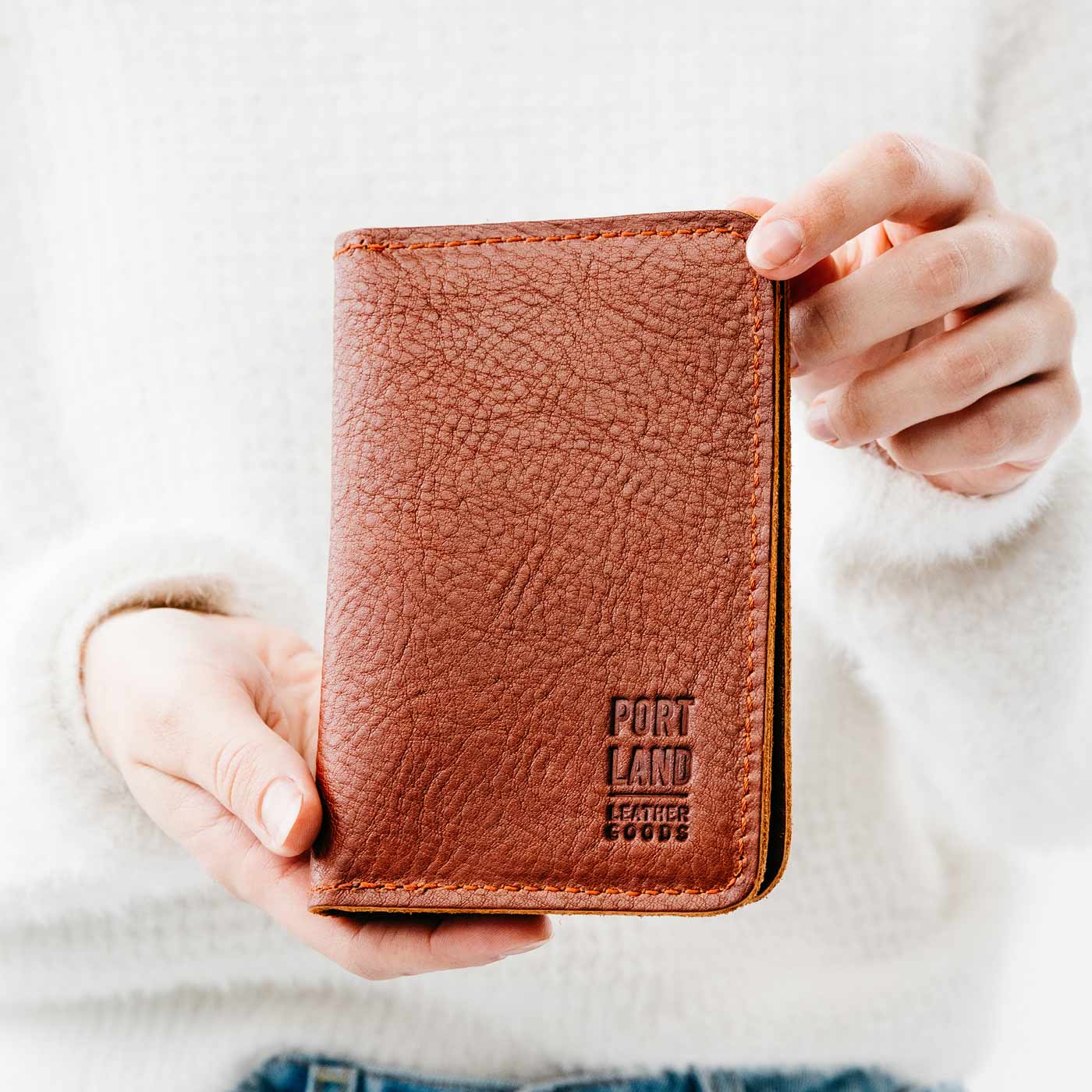 Leather Modern Passport Holder - Image 63