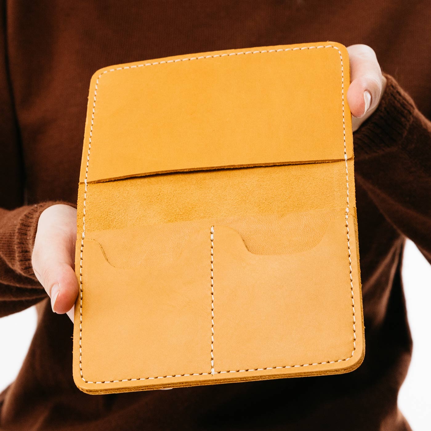 Leather Modern Passport Holder - Image 70