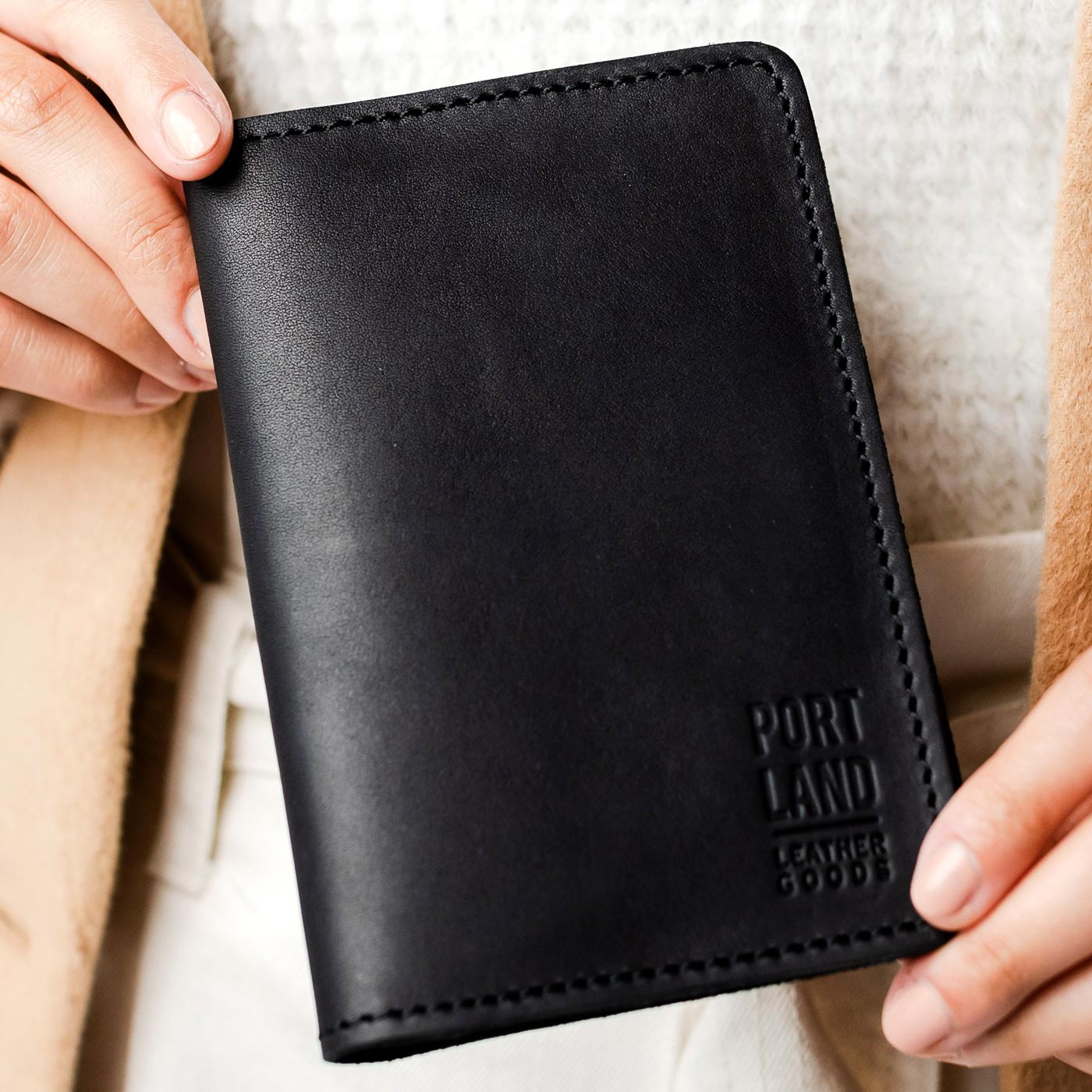 Leather Modern Passport Holder - Image 71