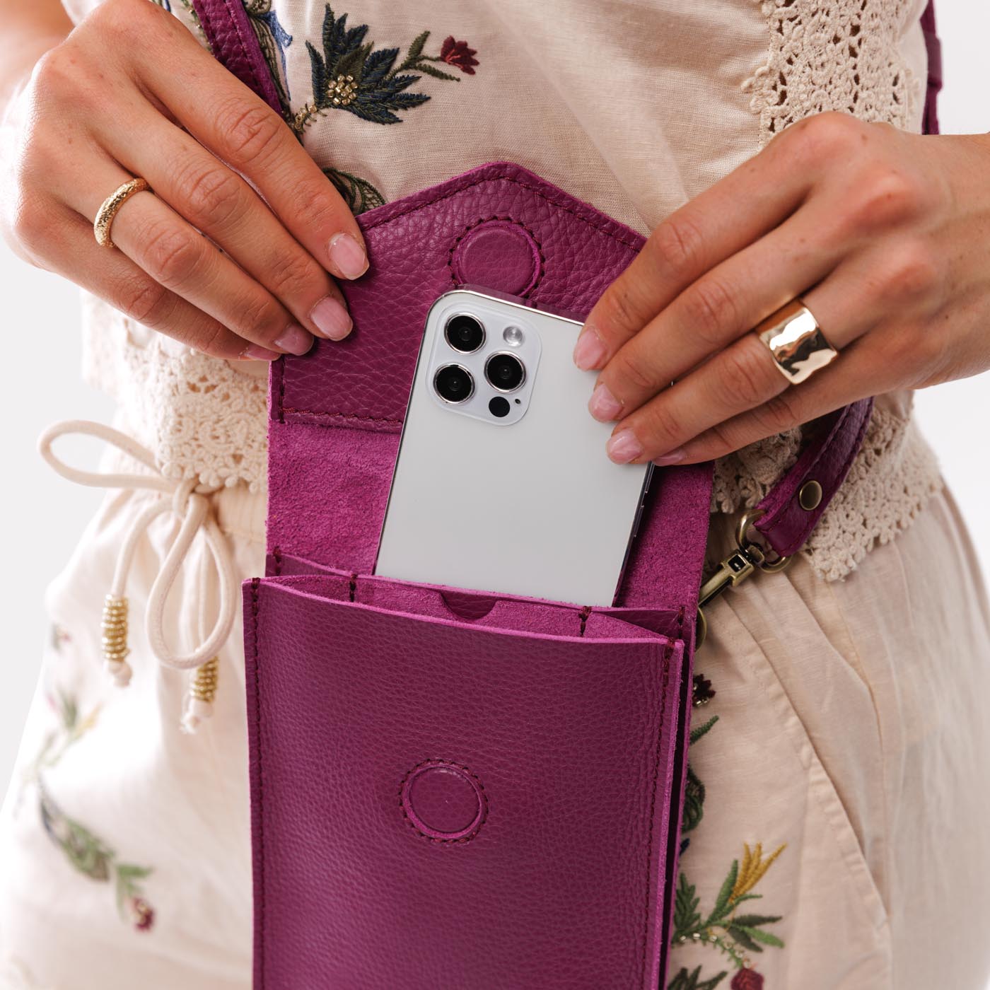 'Almost Perfect' Parker Phone Bag - Image 42