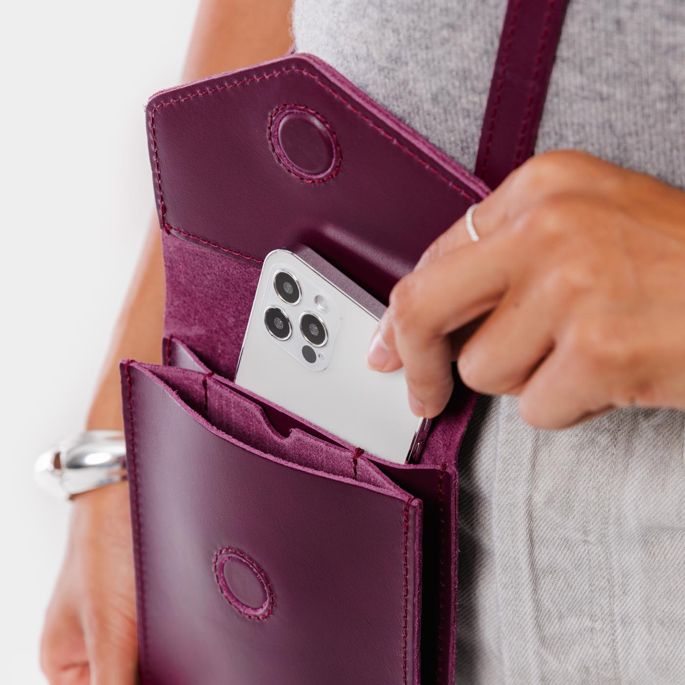 'Almost Perfect' Parker Phone Bag - Image 51