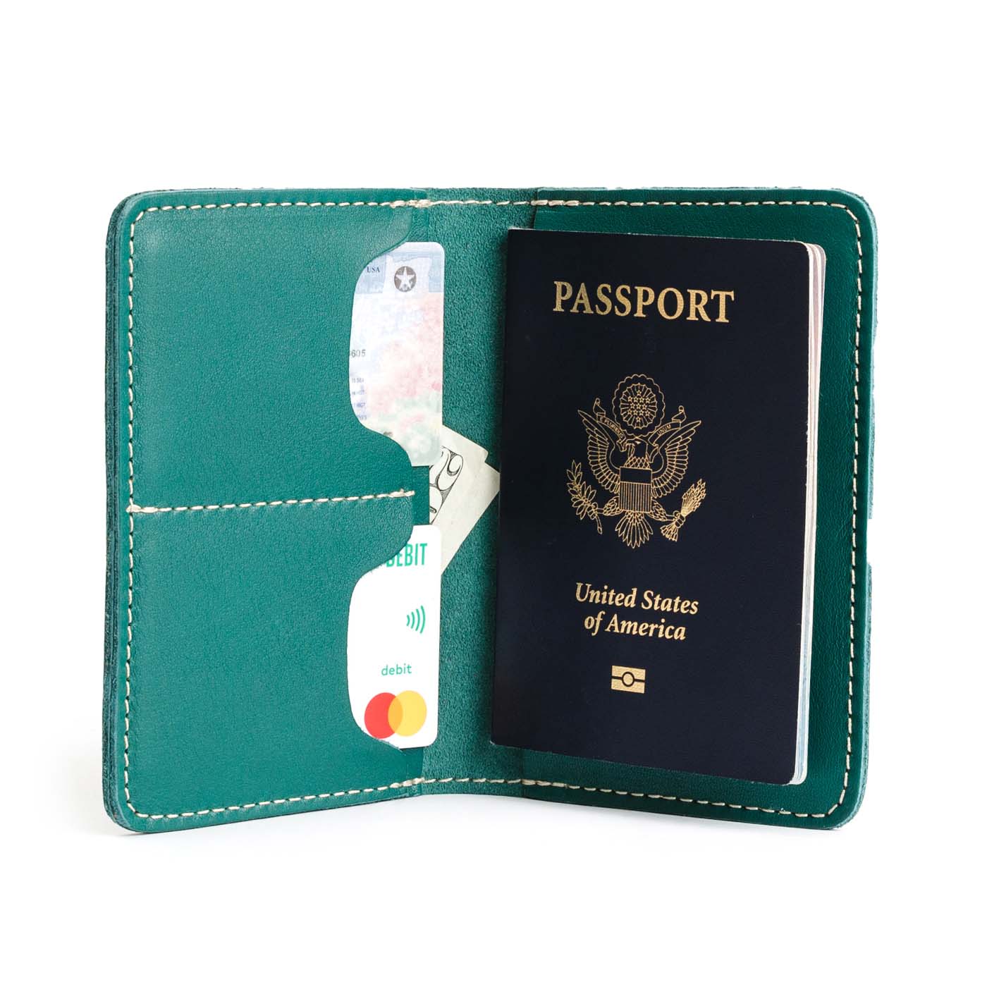 Leather Modern Passport Holder - Image 48