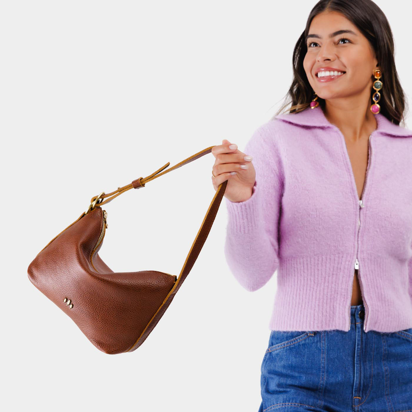 Slouchy Shoulder Bag - Image 63